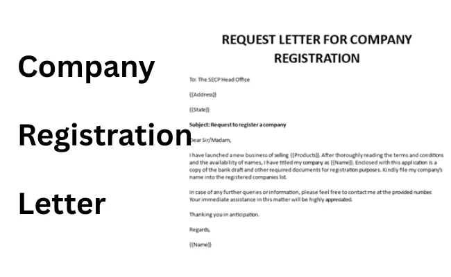 Company Registration Letter