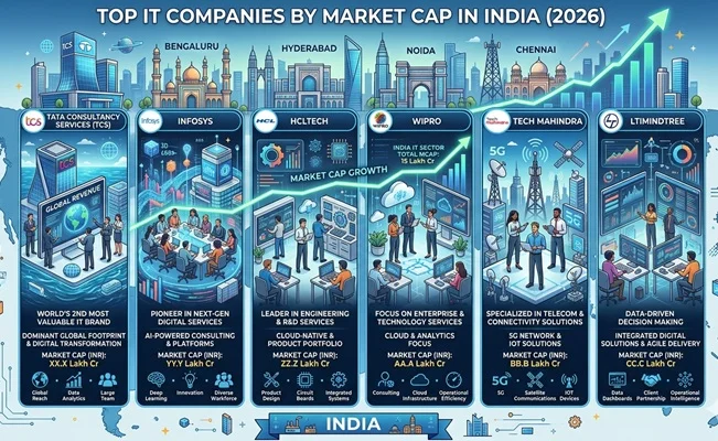 Which Are The Top IT Companies by Market Cap in India (2026)?