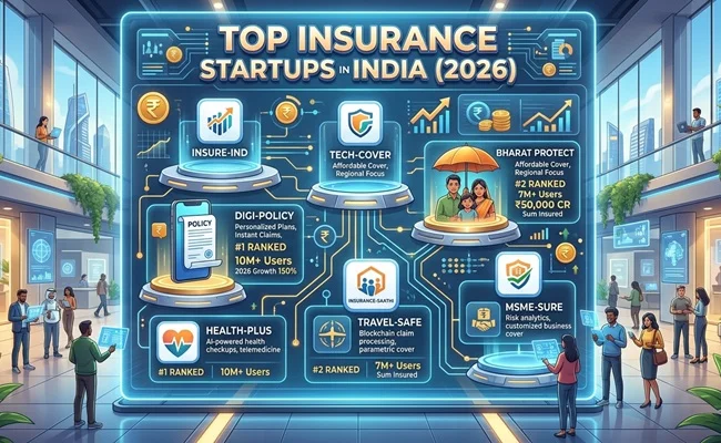 Top Insurance Startups in India (2026)